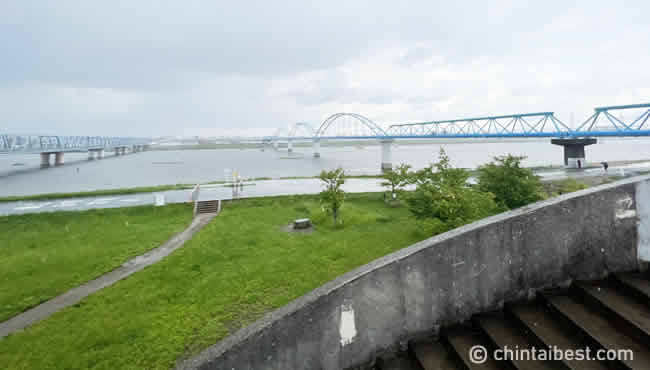 江戸川沿いのウォーキングコース